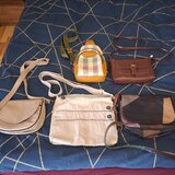 Genti dama set 5 piele ecologica si textil